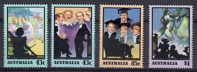 Znaczek Australia 1991 Mi 1253-1256 Czyste **