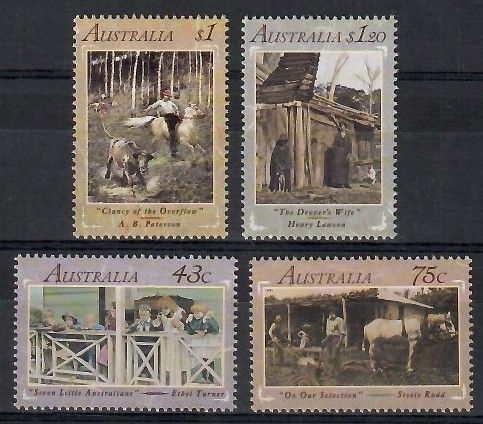Znaczek Australia 1991 Mi 1266-1269 Czyste **