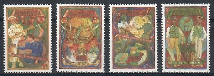 Znaczek Australia 1993 Mi 1344-1347 Czyste **