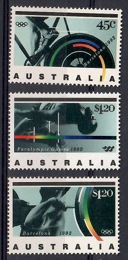Znaczek Australia 1992 Mi 1311-1313 Czyste **
