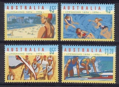 Znaczek Australia 1994 Mi 1385-1388 Czyste **