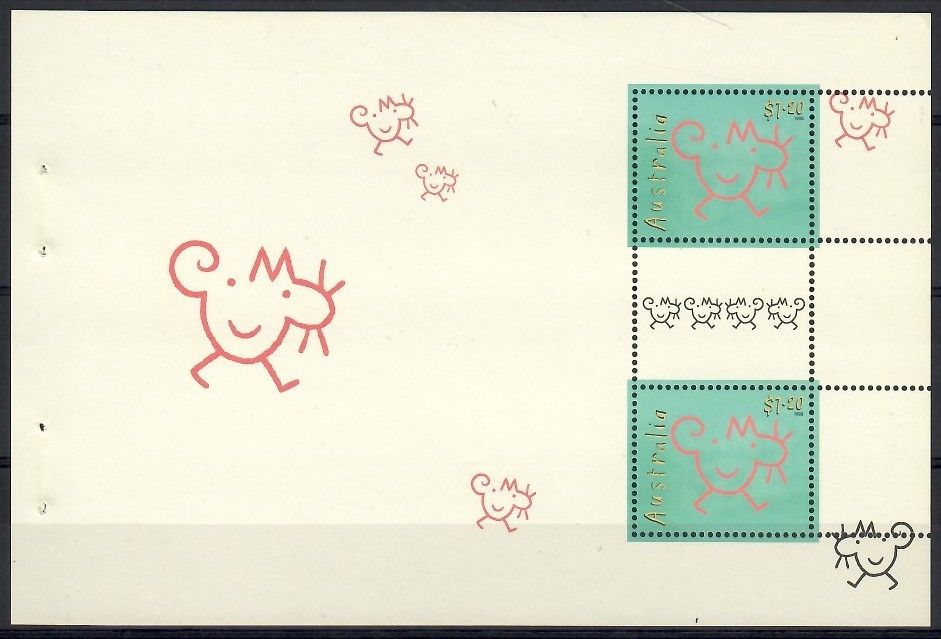 Znaczek Australia 1998 Mi h-blatt 96 Czyste **