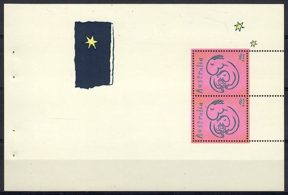 Znaczek Australia 1998 Mi h-blatt 95 Czyste **