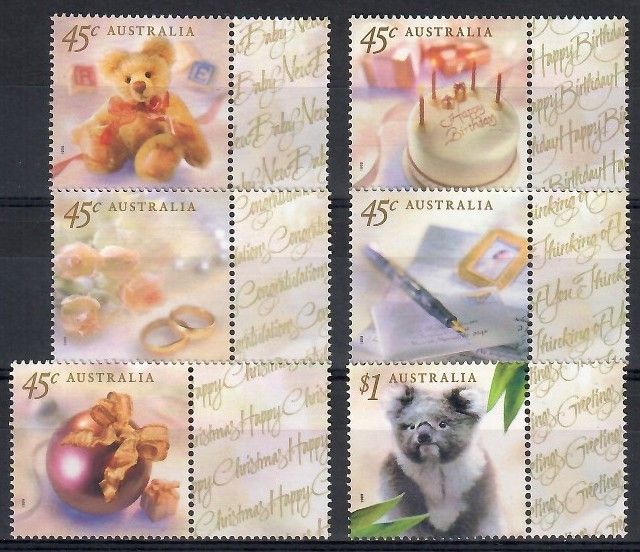 Znaczek Australia 1999 Mi 1844-1849 Czyste **
