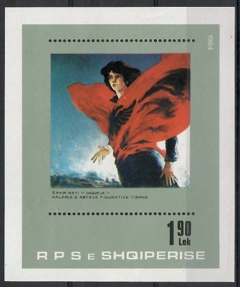 Znaczek Albania 1984 Mi bl 80 Czyste **