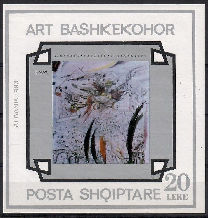 Znaczek Albania 1993 Mi bl 98 Czyste **