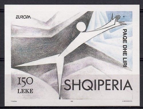 Znaczek Albania 1995 Mi bl 104 Czyste **