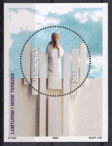 Znaczek Albania 2003 Mi bl 149 Czyste **