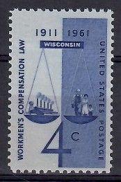 Znaczek USA 1961 Mi 812 Czyste **