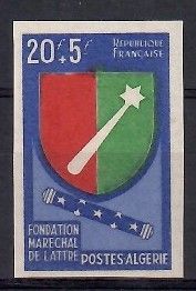 Znaczek Algieria 1958 Mi 377B Czyste **