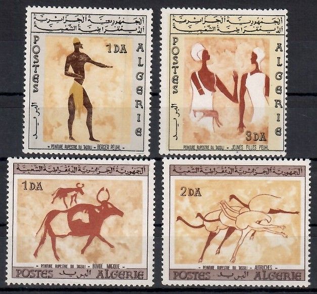 Znaczek Algieria 1966 Mi 444-447 Czyste **