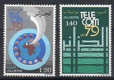 Znaczek Algieria 1979 Mi 740-741 Czyste **