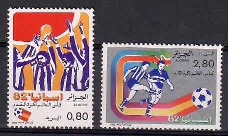 Znaczek Algieria 1982 Mi 792-793 Czyste **