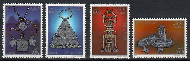 Znaczek Algieria 1991 Mi 1054-1057 Czyste **
