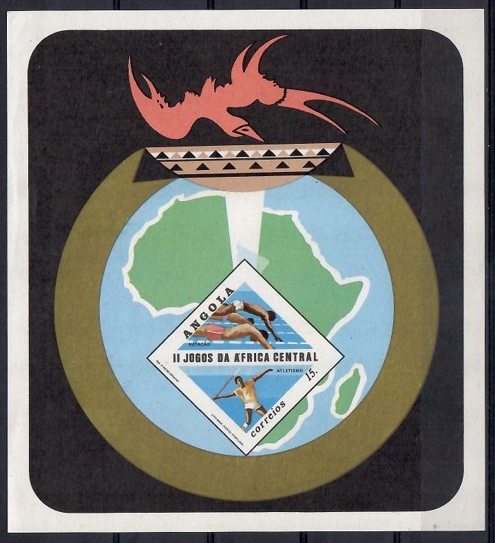 Znaczek Angola 1981 Mi bl 5 Czyste **