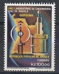 Znaczek Angola 1982 Mi 674 Czyste **