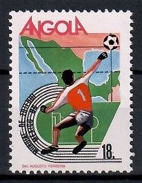 Znaczek Angola 1986 Mi 744 Czyste **