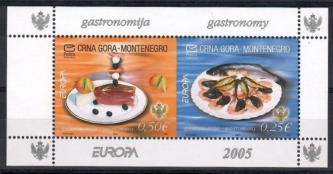 Znaczek Czarnogóra 2005 Mi h-blatt 1 Czyste **