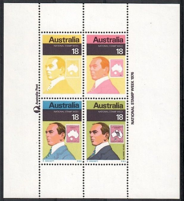 Znaczek Australia 1976 Mi bl 2 Czyste **