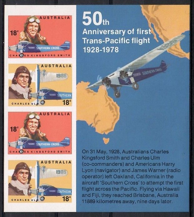 Znaczek Australia 1978 Mi bl 3 Czyste **