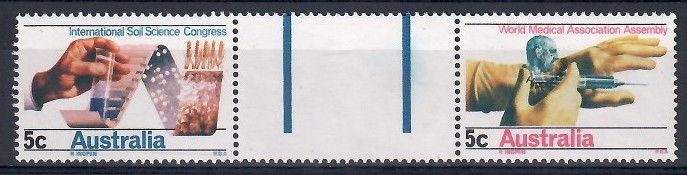 Znaczek Australia 1968 Mi 404-405 Czyste **