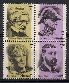 Znaczek Australia 1973 Mi 518-521 Czyste **