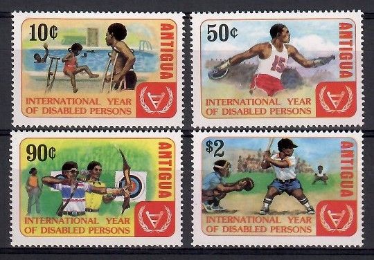 Znaczek Antigua i Barbuda 1981 Mi 654-657 Czyste **