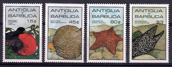 Znaczek Antigua i Barbuda 1985 Mi 880-883 Czyste **