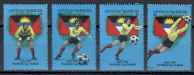 Znaczek Antigua i Barbuda 1989 Mi 1252-1255 Czyste **