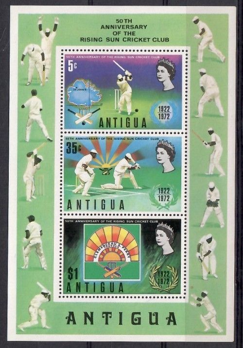 Znaczek Antigua i Barbuda 1972 Mi bl 5 Czyste **