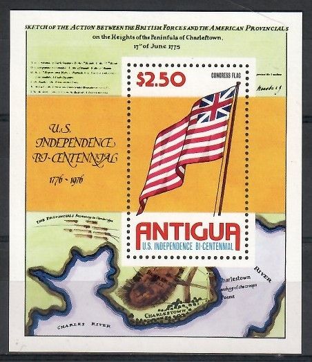 Znaczek Antigua i Barbuda 1976 Mi bl 24 Czyste **