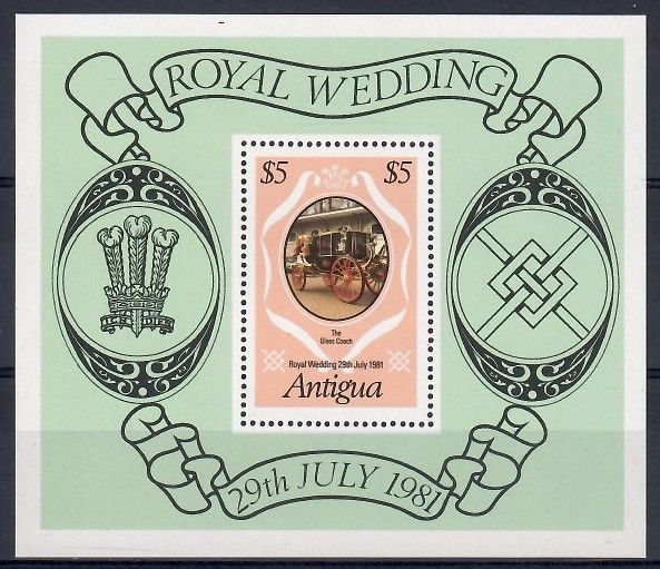 Znaczek Antigua i Barbuda 1981 Mi bl 55 Czyste **
