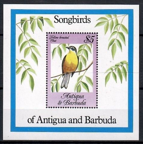 Znaczek Antigua i Barbuda 1984 Mi bl 81 Czyste **