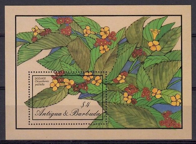 Znaczek Antigua i Barbuda 1986 Mi bl 113 Czyste **