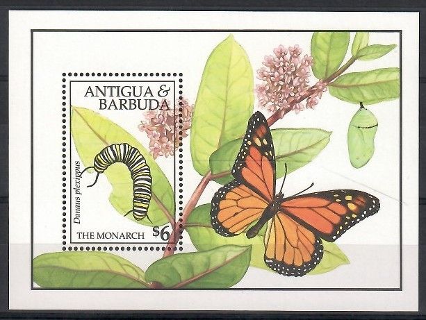 Znaczek Antigua i Barbuda 1991 Mi bl 199 Czyste **