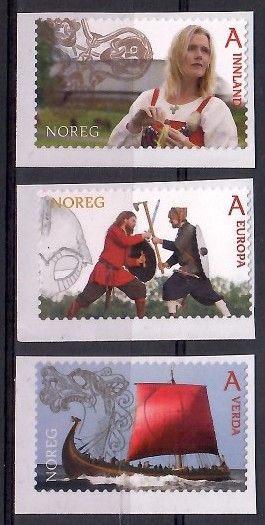 Znaczek Norwegia 2014 Mi 1844-1846 Czyste **