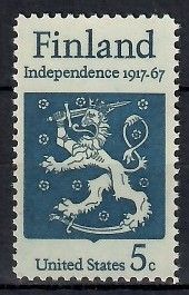 Znaczek USA 1967 Mi 933 Czyste **