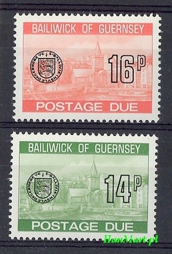 Znaczek Guernsey 1980 Mi por 28-29 Czyste **
