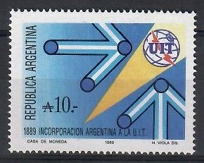 Znaczek Argentyna 1989 Mi 1967 Czyste **