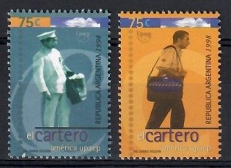 Znaczek Argentyna 1998 Mi 2401-2402 Czyste **