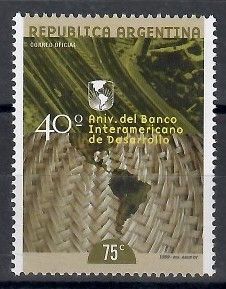 Znaczek Argentyna 1999 Mi 2505 Czyste **