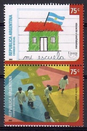 Znaczek Argentyna 2002 Mi 2709-2710 Czyste **