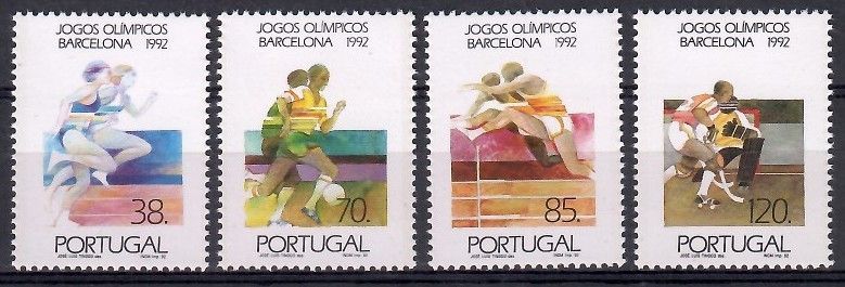 Znaczek Portugalia 1992 Mi 1936-1939 Czyste **