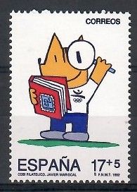Znaczek Hiszpania 1992 Mi 3080 Czyste **