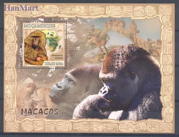 Znaczek Mozambik 2007 Mi bl 231 Czyste **