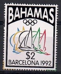 Znaczek Bahamy 1992 Mi 787 Czyste **