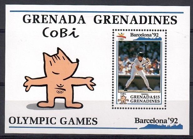 Znaczek Grenada i Grenadyny 1992 Mi bl 237 Czyste **