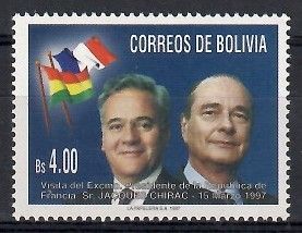 Znaczek Boliwia 1997 Mi 1340 Czyste **