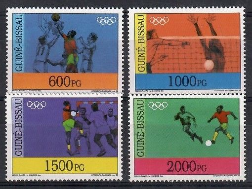 Znaczek Gwinea Bissau 1992 Mi 1176-1179 Czyste **