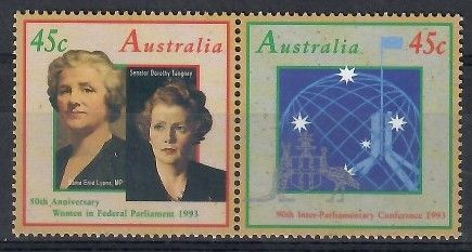 Znaczek Australia 1993 Mi 1368-1369C Czyste **